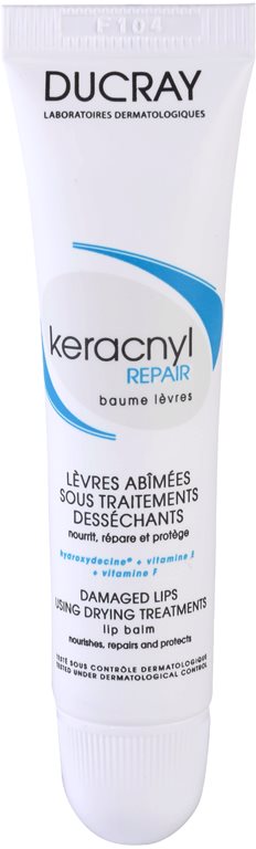 Ducray Keracnyl Herstellende Lippenbalsem bij Behandeling van Acne