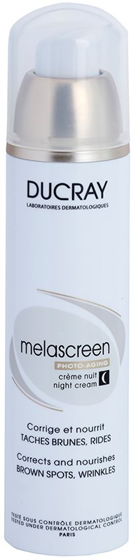 Ducray Melascreen crema de noapte nutritiva impotriva petelor pigmentate si a ridurilor