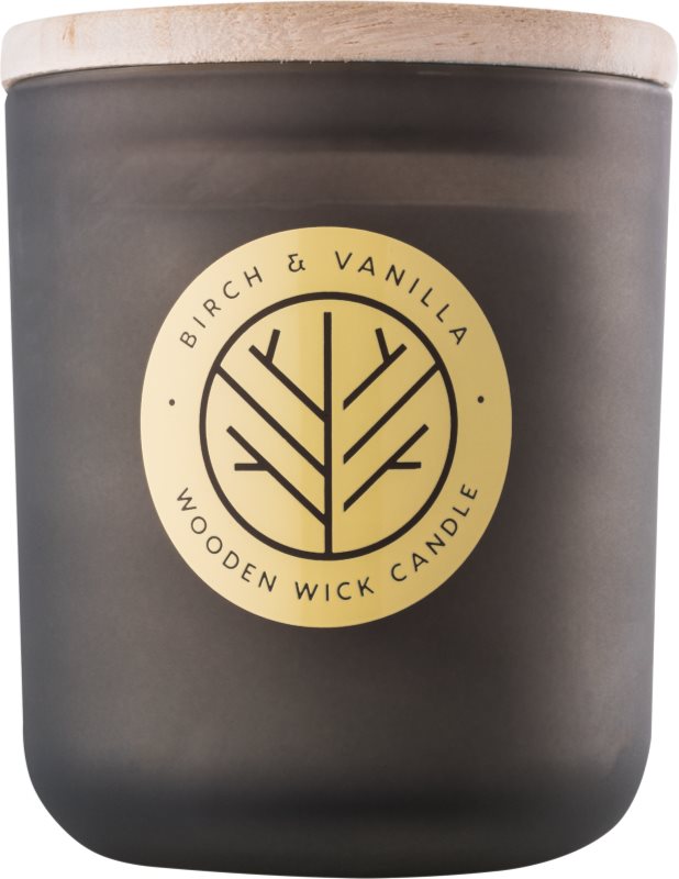 DW Home Smoked Birch & Vanilla Scented Candle 320,35 g wooden wick