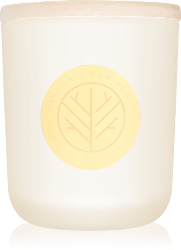 DW Home Vanilla & Raw Honey candela profumata 320,49 g con stoppino in legno