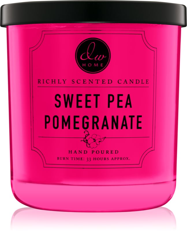 DW Home Sweet Pea Pomegranate vonná svíčka 274,71 g