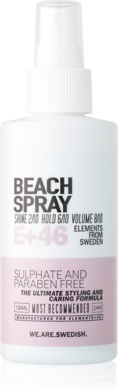 E+46 Styling sprej pre plážový efekt obohatený o minerálne soli