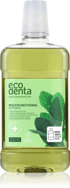 Ecodenta Sage & Aloe Vera & Mint Oil ústna voda