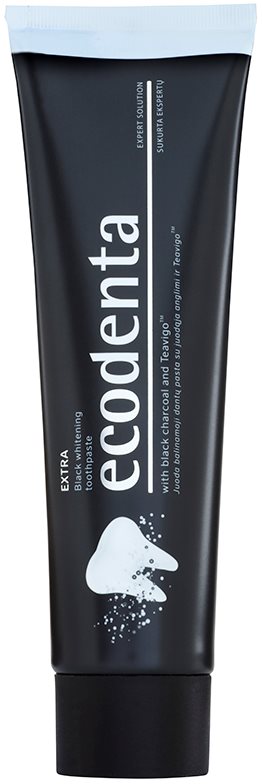 Ecodenta Extra czarna wybielająca pasta do zębów