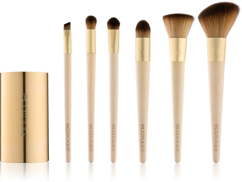 EcoTools Face Tools set perii machiaj pentru un aspect mat