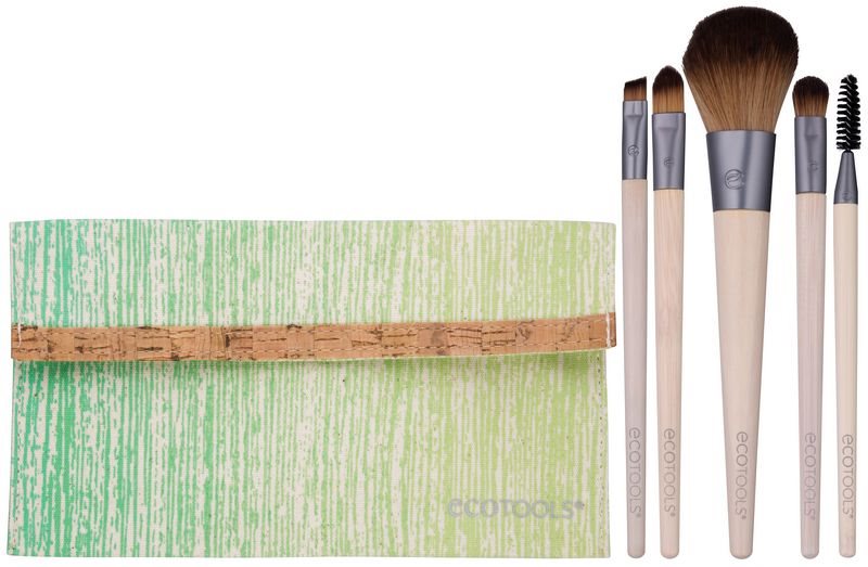 EcoTools Essential sada štětců s pouzdrem