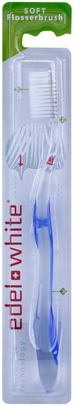Edel+White Flosser Brush Toothbrush Soft