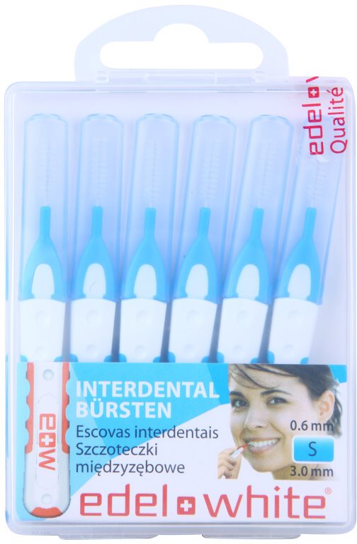 Edel+White Interdental Brushes mezizubní kartáčky 6 ks