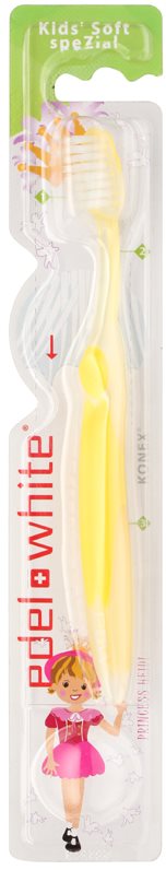 Edel+White Kids cepillo de dientes para niños suave