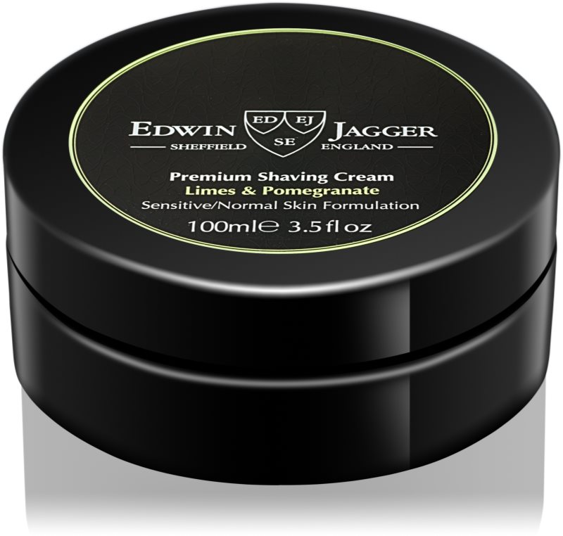 Edwin Jagger EDWIN JAGGER Limes & Pomegranate Scheercrème voor Gemengde Huid