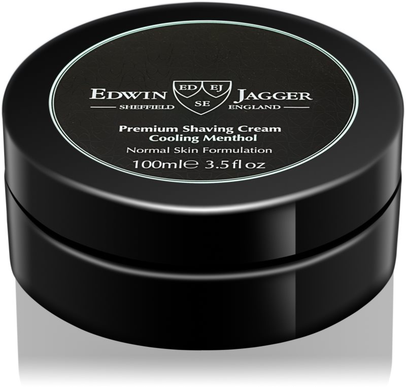 Edwin Jagger Cooling Menthol Scheercrème voor Normale Huid