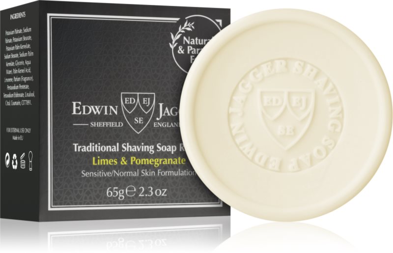 Edwin Jagger EDWIN JAGGER Limes & Pomegranate Rasierseife Ersatzfüllung