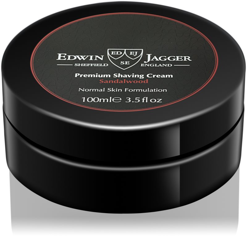 Edwin Jagger EDWIN JAGGER Sandalwood Scheercrème voor Normale Huid