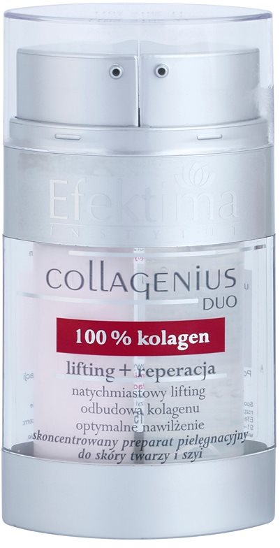 Efektima Institut Collagenius Duo lifting ápolás azonnali hatással