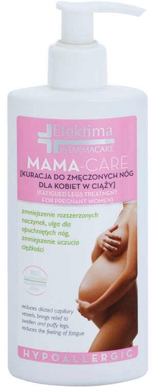 Efektima PharmaCare Mama-Care gel supliment alimentar pentru combataterea imflamarii picioarelor