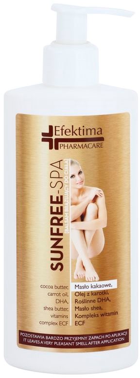 Efektima PharmaCare SunFree-SPA бальзам для автозасмаги для тіла