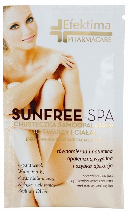 Efektima PharmaCare SunFree-SPA Self-Tanning Tissue