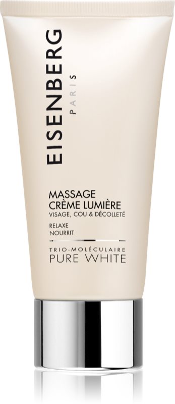 Eisenberg Pure White masažna krema za obraz za osvetljevanje kože in hidratacijo