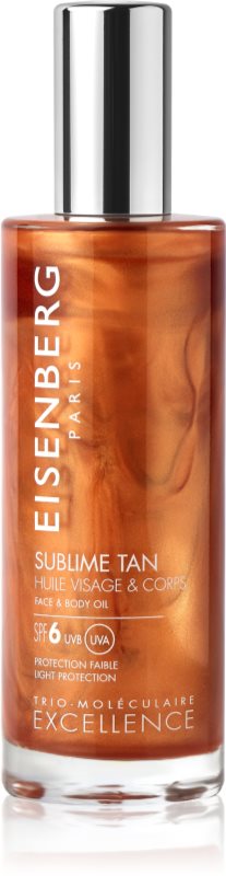 Eisenberg Sublime Tan Sonnenöl für Körper und Gesicht SPF 6