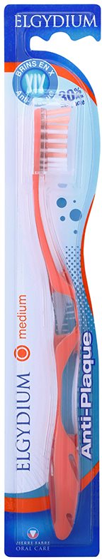 Elgydium Anti-Plaque zubná kefka medium