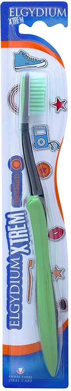 Elgydium XTrem cepillo de dientes medio
