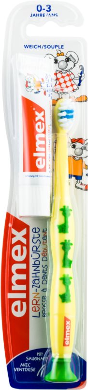 Elmex Caries Protection Szczoteczka do zębów dla dzieci soft + mini pasta