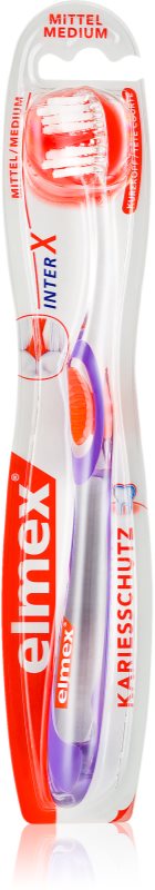 Elmex Caries Protection zubná kefka s krátkou hlavou medium