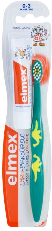 Elmex Caries Protection зубна щітка для дітей soft + міні паста