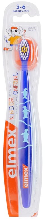 Elmex Caries Protection Kids cepillo de dientes para niños suave
