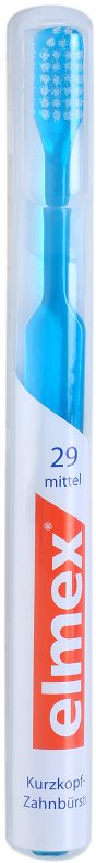 Elmex Caries Protection cepillo de dientes de corte recto con cabezal corto medio