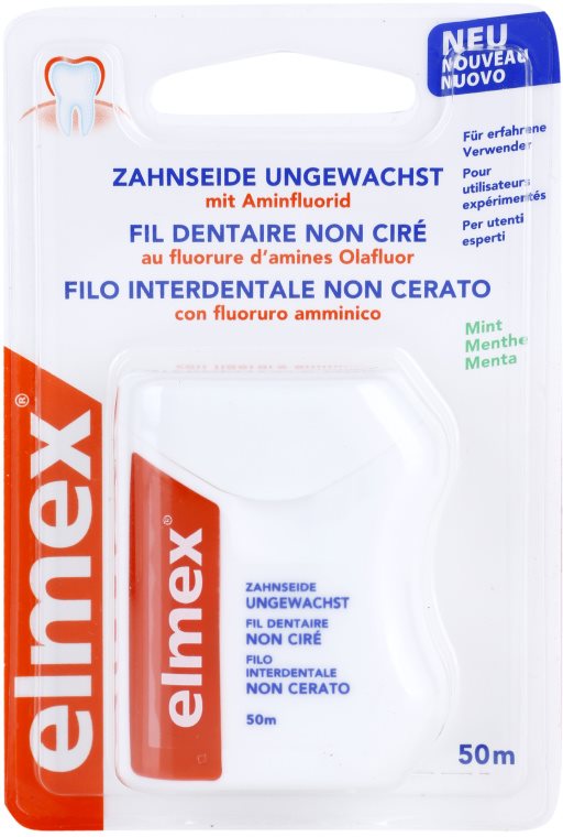 Elmex Caries Protection nevoskovaná dentální nit