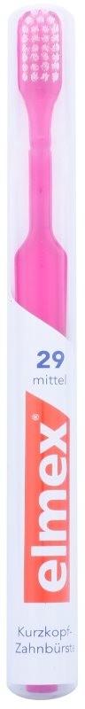 Elmex Caries Protection cepillo de dientes de corte recto con cabezal corto medio