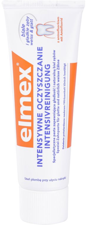 Elmex Intensive Cleaning Toothpaste For Smooth And White Teeth