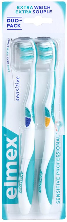 Elmex Sensitive Professional szczoteczka do zębów extra soft 2 szt.