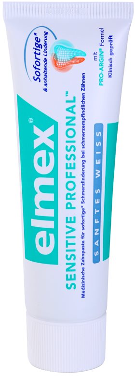 Elmex Sensitive Professional pasta para dientes sensibles con efecto blanqueador