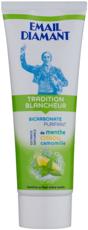 Email Diamant Tradition Blancheur pasta de dientes blanqueadora con extractos naturales