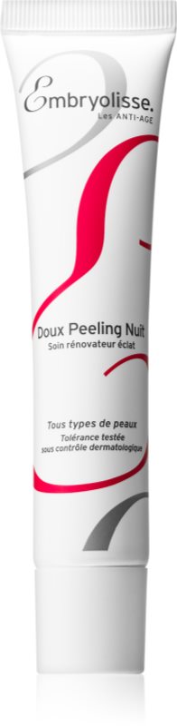Embryolisse Anti-Ageing jemný noční peeling pro rozjasnění pleti