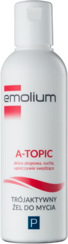 Emolium Wash & Bath P Gentle Cleansing Gel with Triple Effect