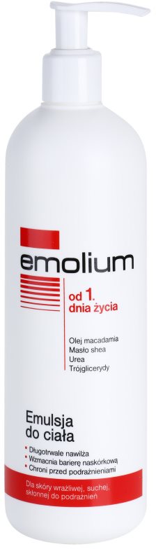 Emolium Body Care emulsión corporal para pieles secas y sensibles
