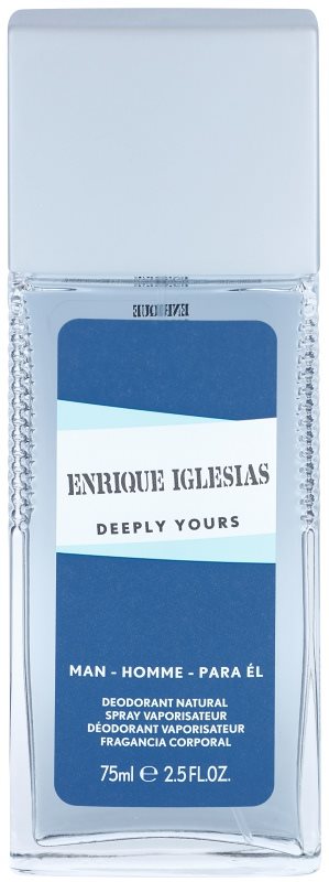 Enrique Iglesias Deeply Yours Perfume Deodorant for Men 75 ml