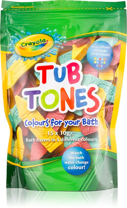 EP Line Crayola Tub Tones barvne šumeče tablete za v kopel
