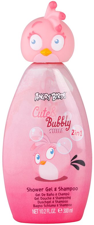 EP Line Angry Birds Cute Bubbly sampon és tusfürdő gél 2 in 1