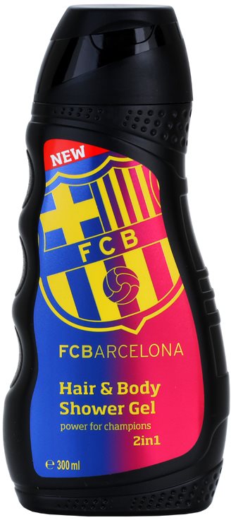 EP Line FC Barcelona gel de douche et shampoing 2 en 1