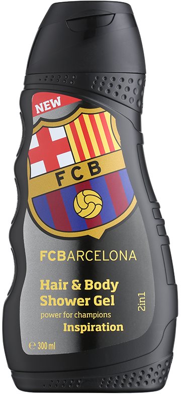 EP Line FC Barcelona Inspiration šampon in gel za prhanje 2v1