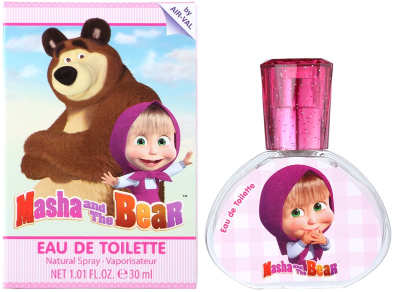 EP Line Masha and The Bear Eau de Toillete για παιδιά 30 μλ