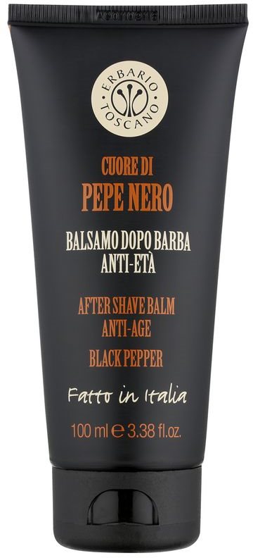 Erbario Toscano Black Pepper balzam za po britju za moške 100 ml