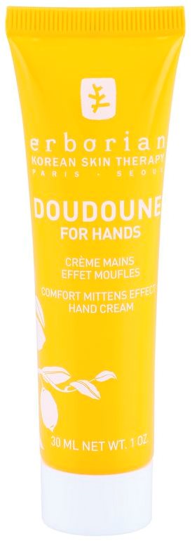Erborian Yuza Doudoune schützende Handcreme für sanfte und weiche Haut