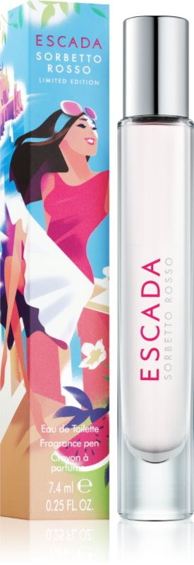 Escada Sorbetto Rosso toaletní voda pro ženy 7,4 ml roll-on
