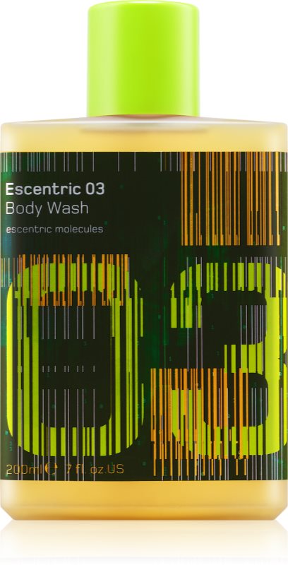 Escentric Molecules Escentric 03 gel za prhanje uniseks 200 ml