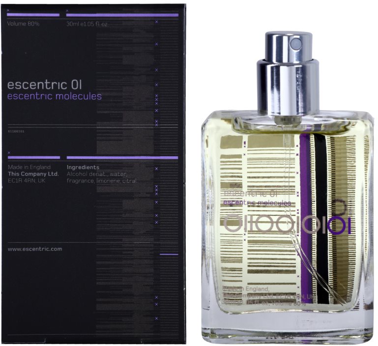 Escentric Molecules Escentric 01 toaletní voda unisex 30 ml náplň s rozprašovačem